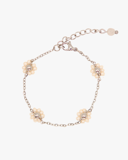 Armband Blütenzauber Creme