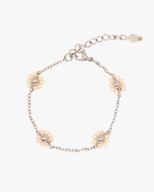 Armband Blütenzauber Creme