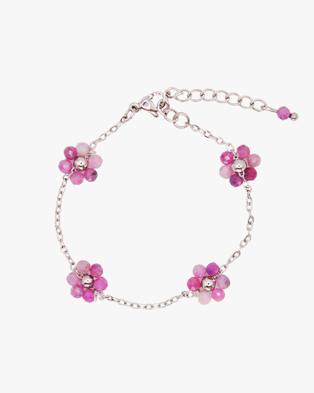 Armband Blütenzauber Rosé