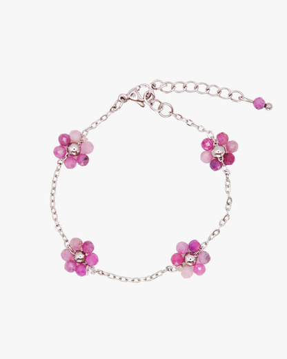 Armband Blütenzauber Rosé