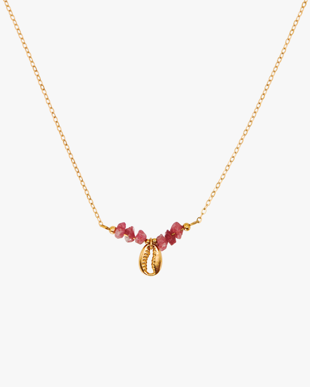 Halskette Rosé Cowrie