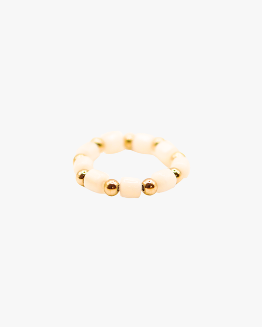 Ring Golden Perlmutt