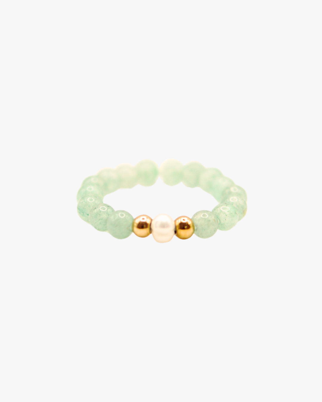 Ring Green Pearl