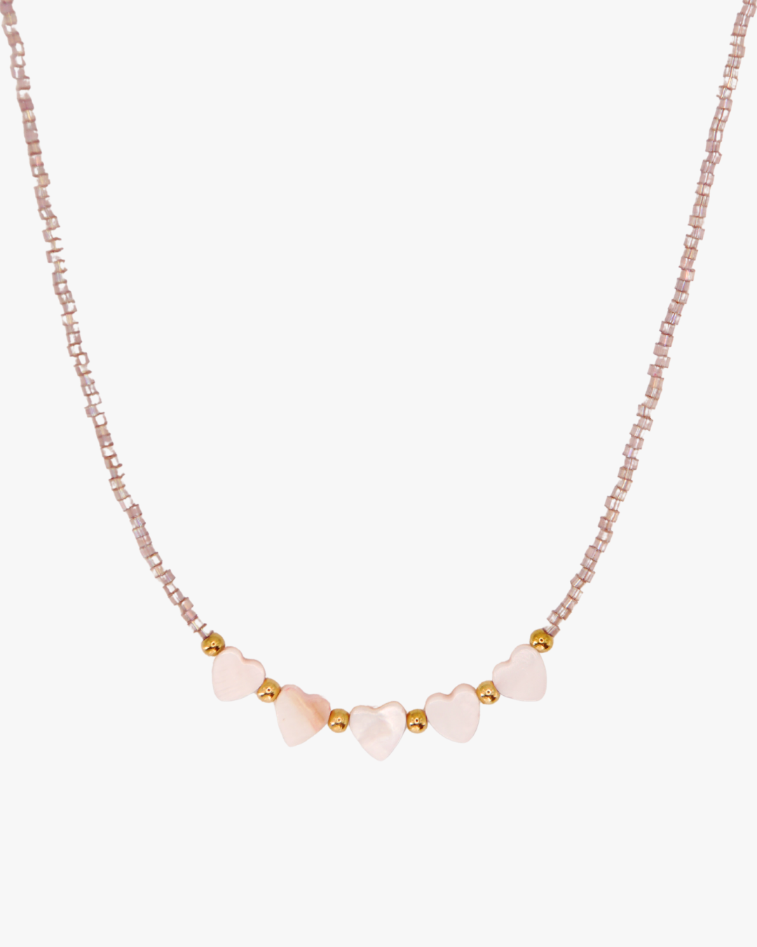 Halskette Rosé Hearts