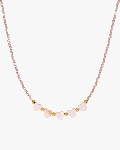 Halskette Rosé Hearts