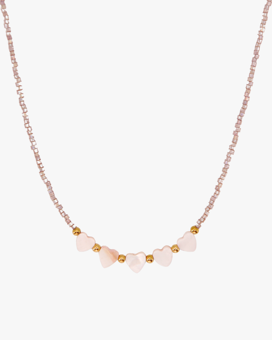 Halskette Rosé Hearts