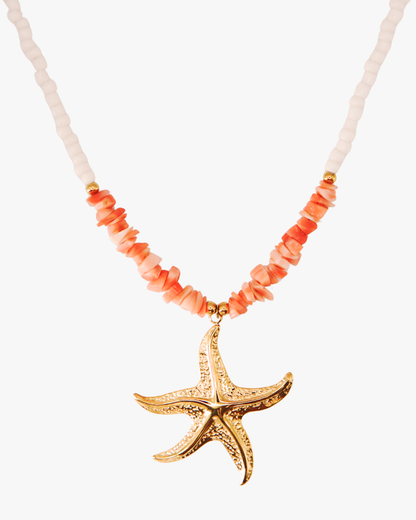 Halskette Coral Starfish