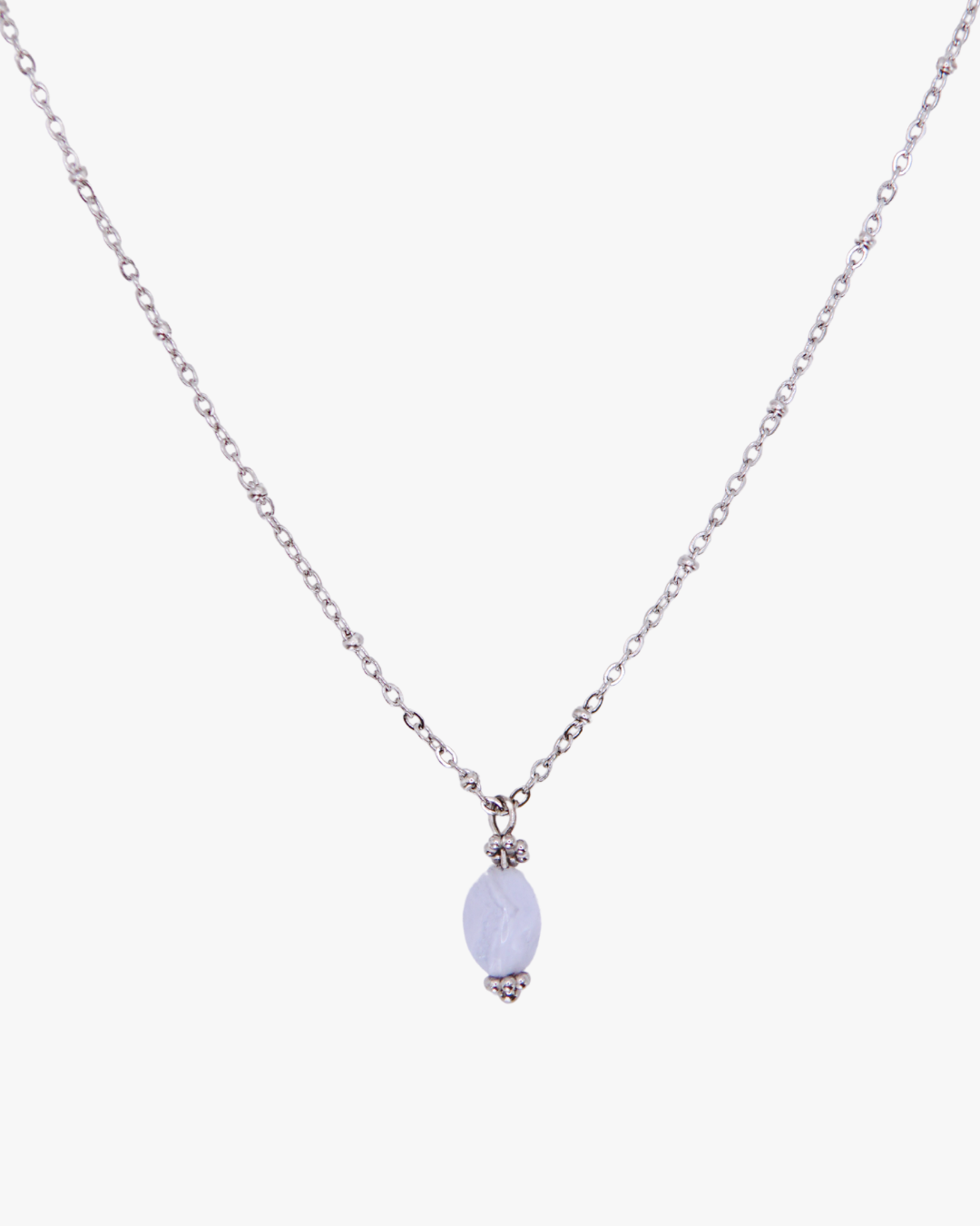 Halskette Serenity Chalcedon in Silber