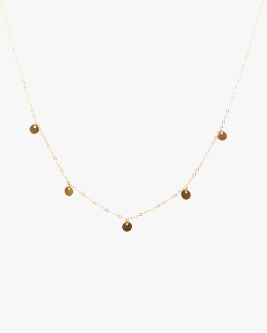 Halskette Golden Drops