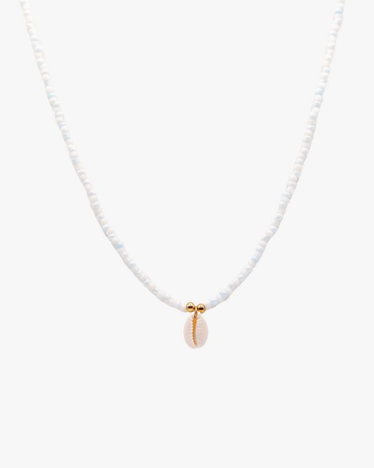 Halskette Blue Cowrie