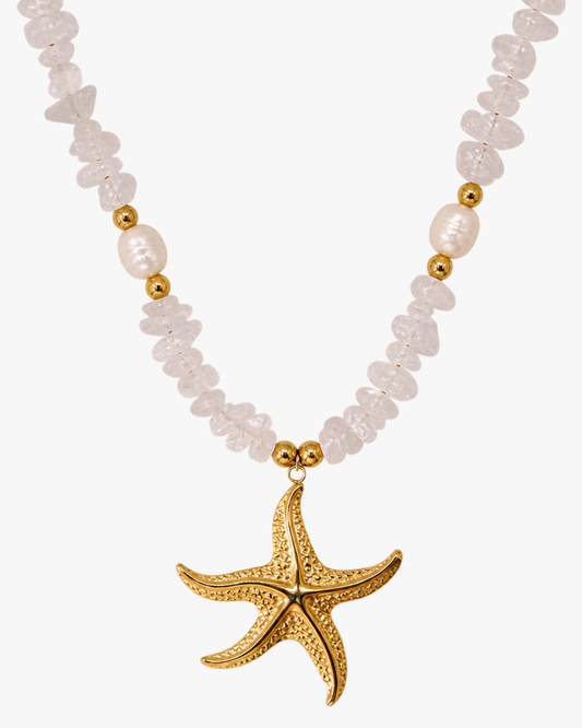 Halskette Jade Starfish