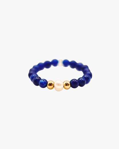 Ring Blue Pearl