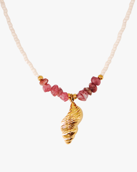 Halskette Rosy Shell