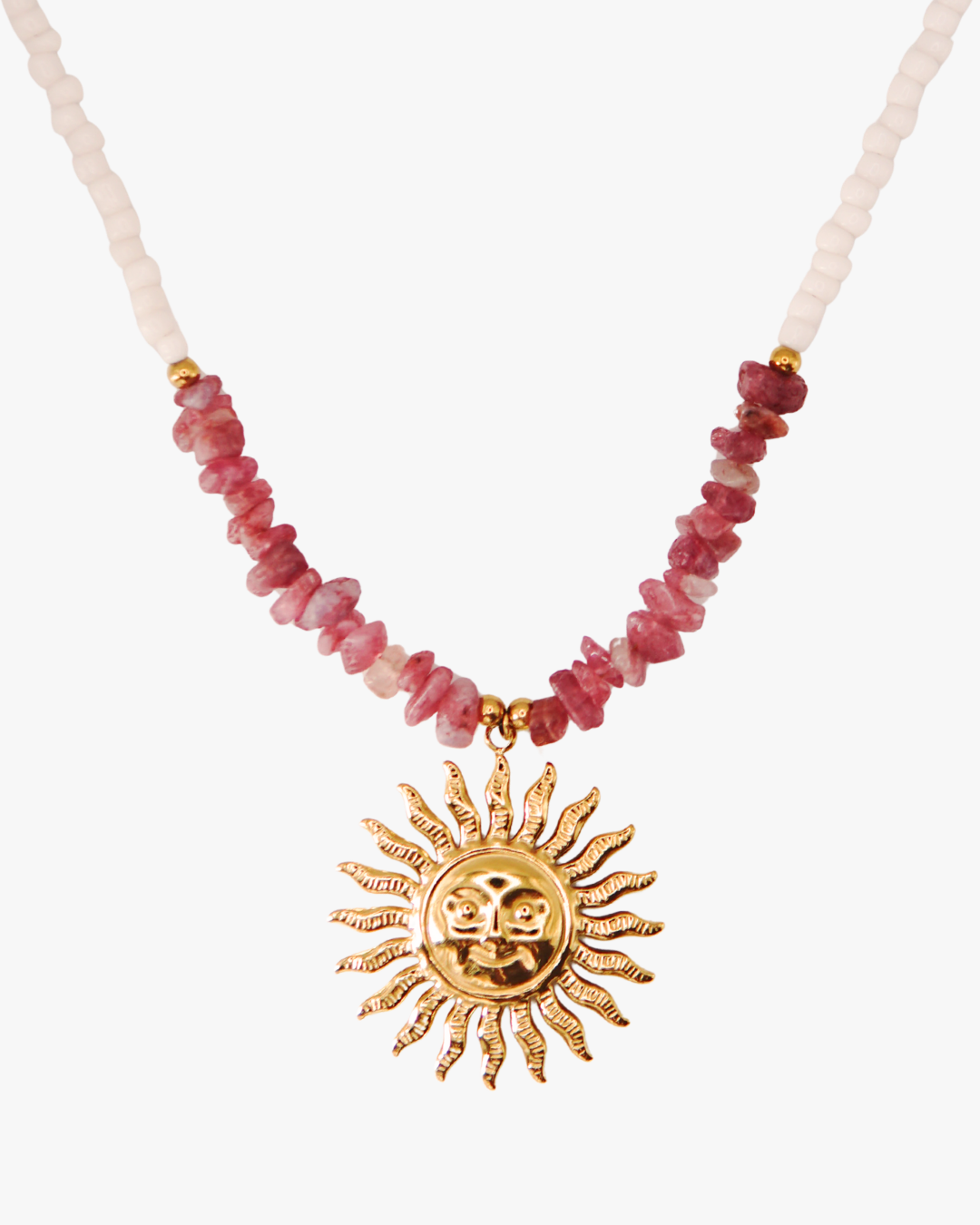 Halskette Rosy Sun